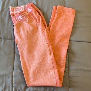 Gymshark Flex Leggins Peach Coral Size S